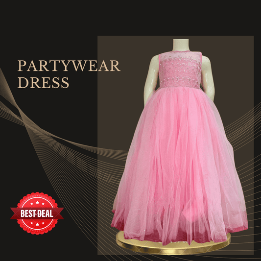 Girl's Partywear Dress || Malhotra Garments